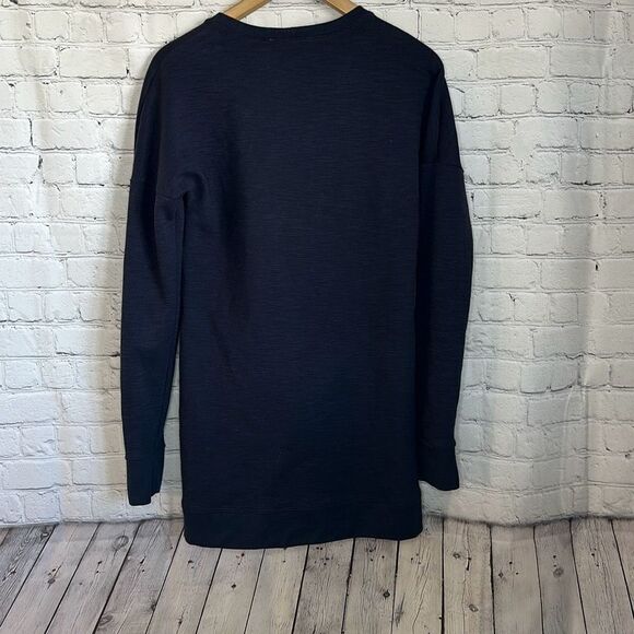 Fig Womens Tunic Long Sleeve Sweatshirt Pocket size Small - Picture 5 of 9